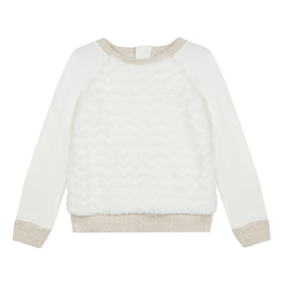 Girls Pearl Autumn Sweater