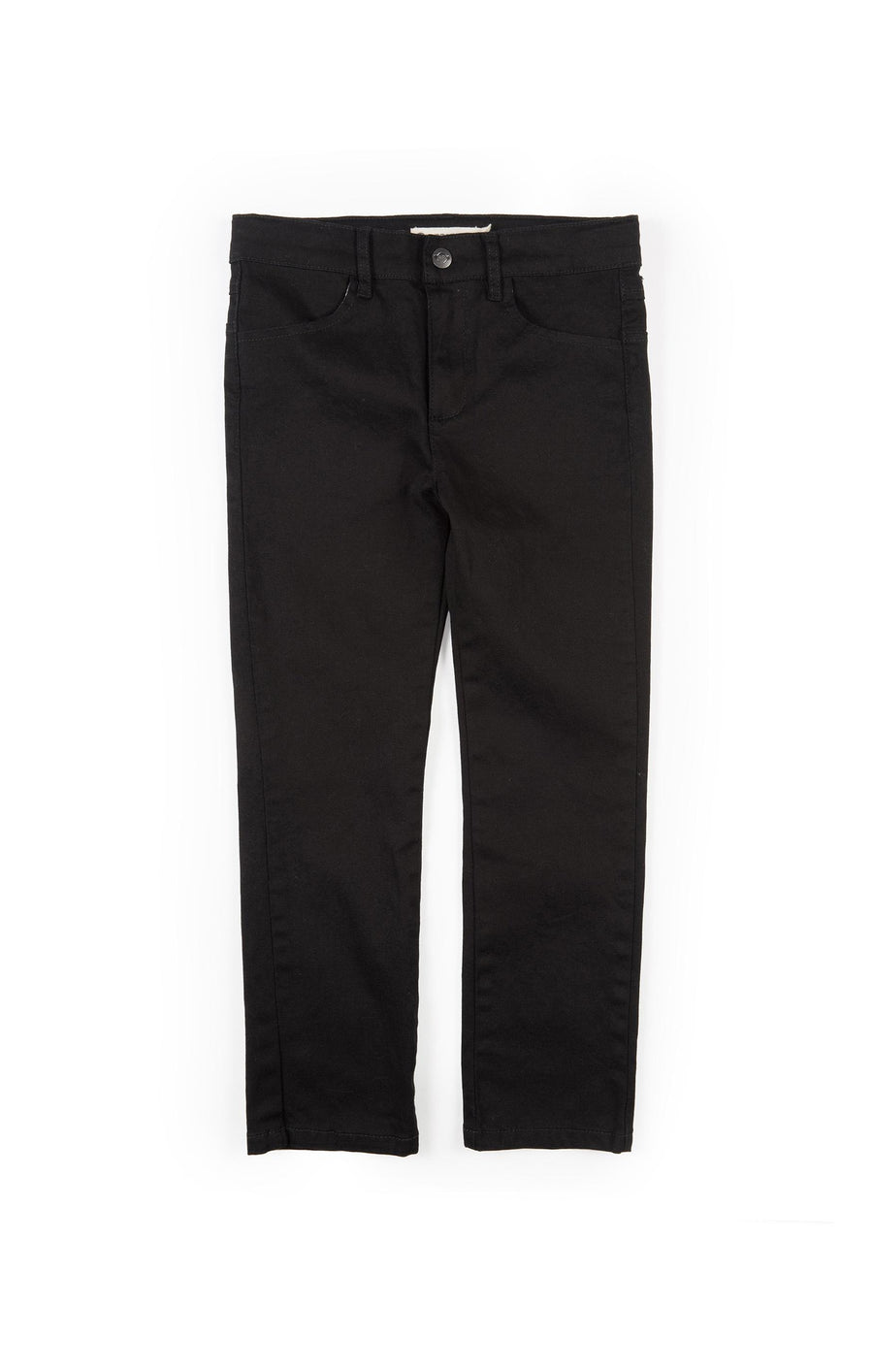 Boys Skinny Twill Pant Black