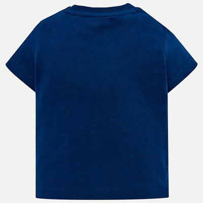 Boys Short Sleeved Car Print T-Shirt