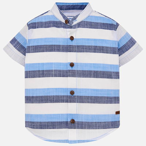 Boys Striped T-Shirt Blue