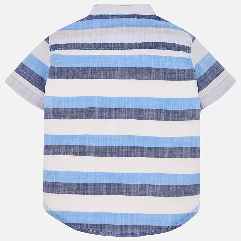 Boys Striped T-Shirt Blue