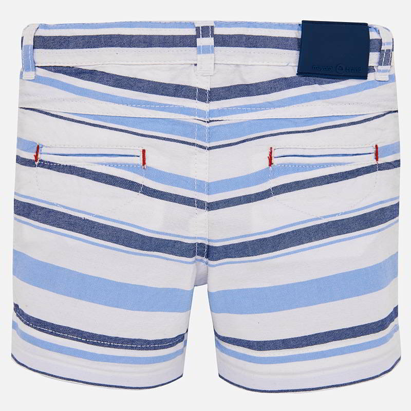 Boys Striped Bermuda Shorts