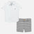 Boys Linen Short Set