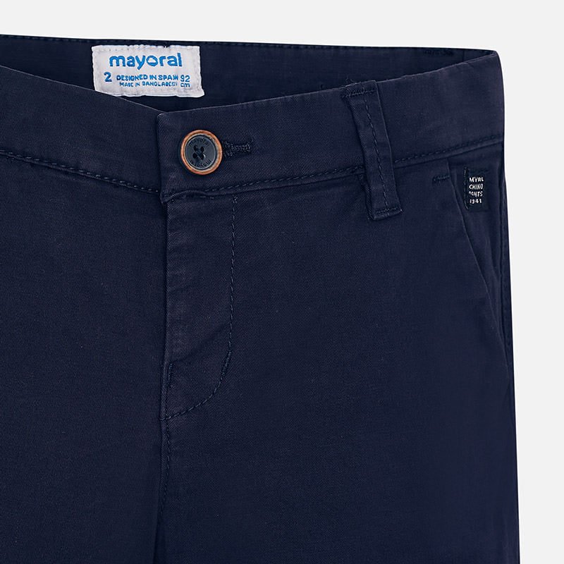 Basic Twill Chino Boy Shorts