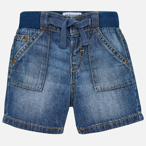 Boys Basic Denim Shorts
