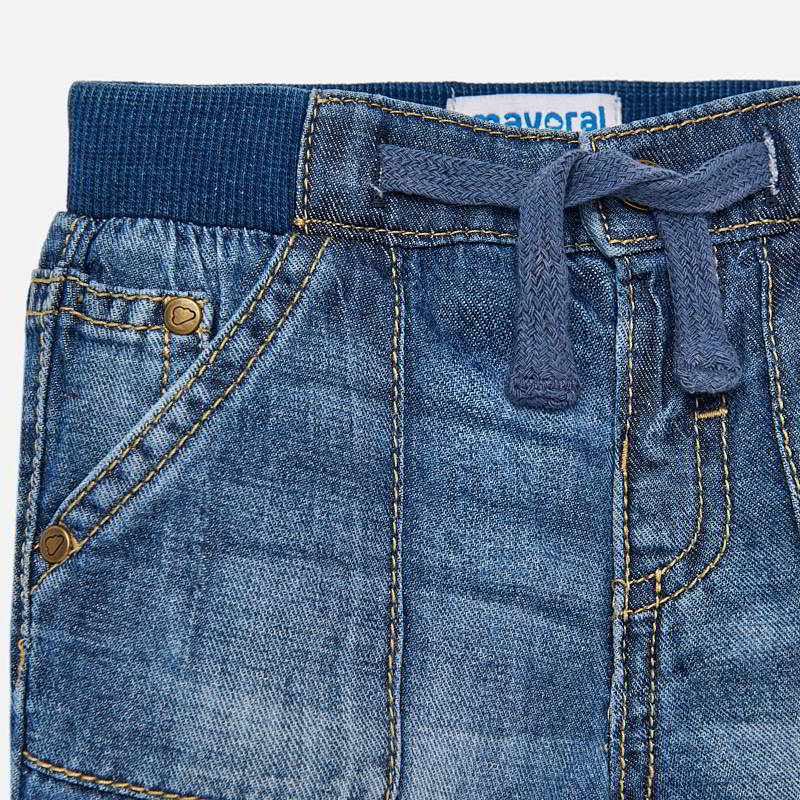 Boys Basic Denim Shorts
