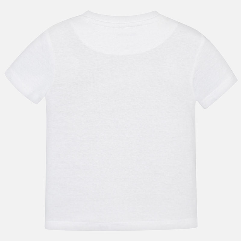 Boys Short Sleeved Cyclists Print T-Shirt