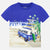 Boys Short Sleeved Car Print T-Shirt