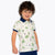 Boys Short Sleeved Patterned Polo Shirt