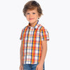 Boys Checkered Pattern T-Shirt