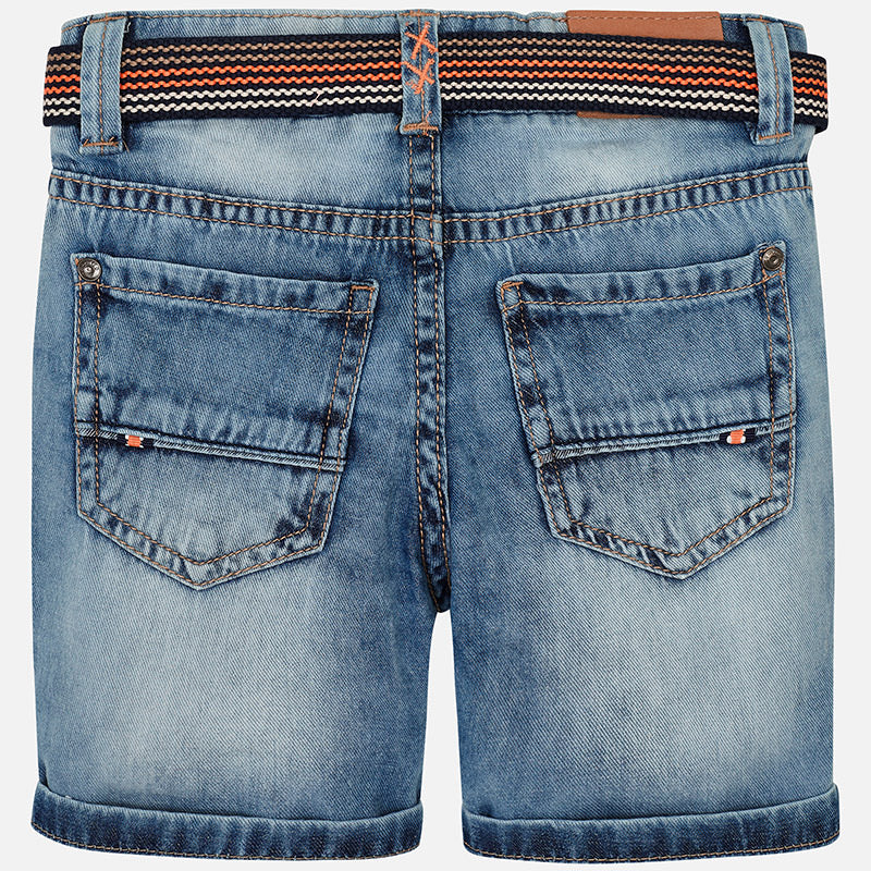 Boys Denim Bermuda Shorts