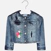 Girls Decorated Denim Jacket