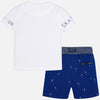 Boys Skateboard Printed Bermuda Short Set