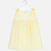 Girls Pleated Bow Dress