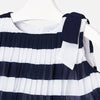 Pleated Striped Dress For Girls