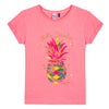 Girls Tropical Pineapple Print T-Shirt