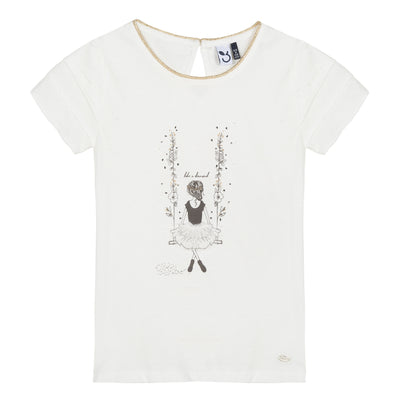 Girls “Swing” Whit T-Shirt