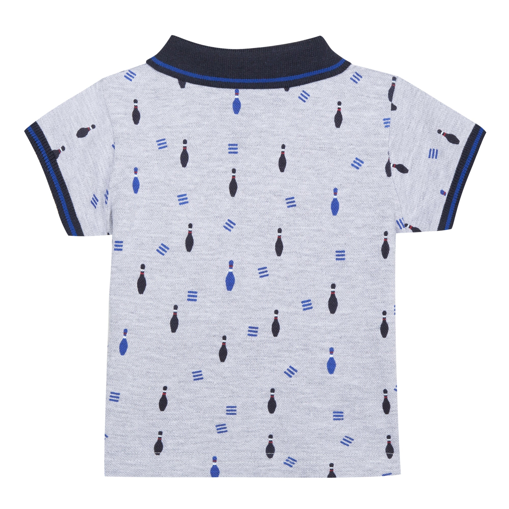 Baby & Toddler Bowling Pin Print Polo Shirt