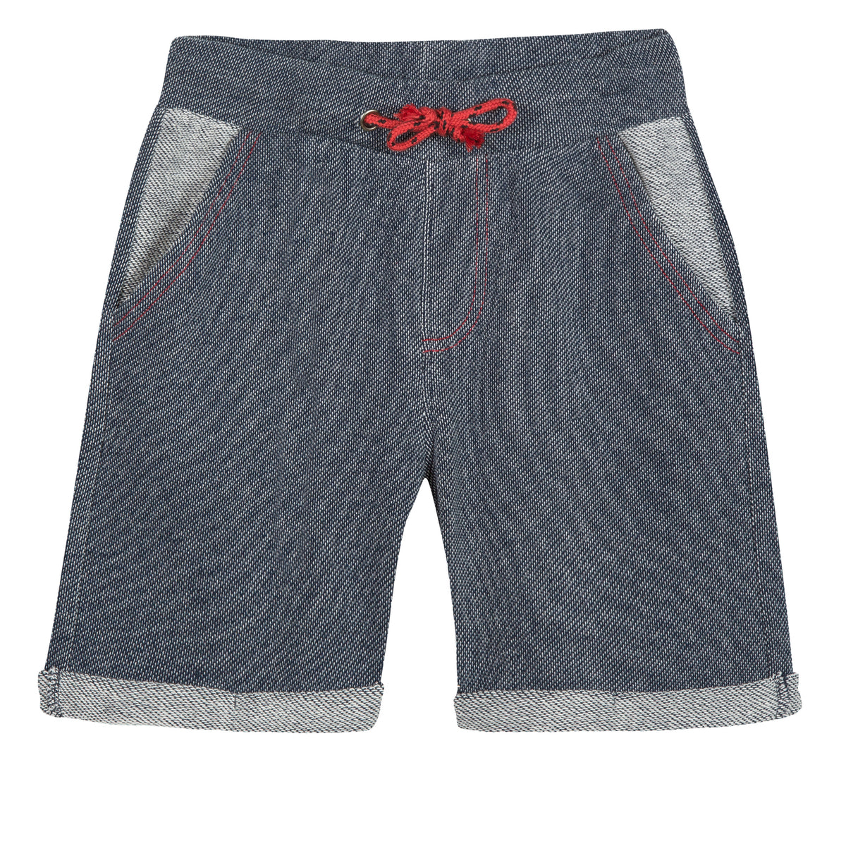 Boys Sporty And Soft Cotton Bermuda Shorts