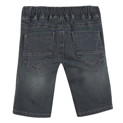 Baby & Toddler Boys Black Denim Bermuda Shorts