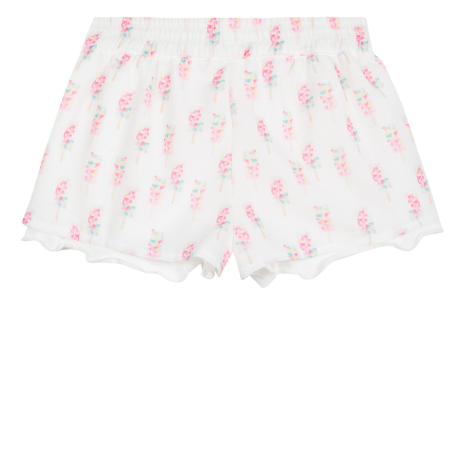 Baby & Toddler Girls Ice-Cream Printed Shorts