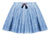 Girls Ocean Blue Skirt With Tassels