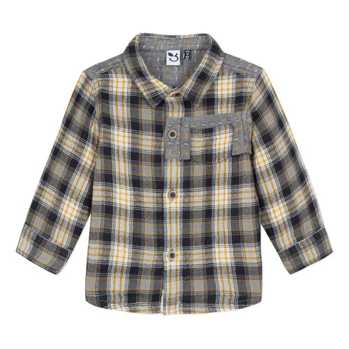 Boys Plaid Shirt