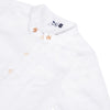 Girls White Dress Shirt with Crowns