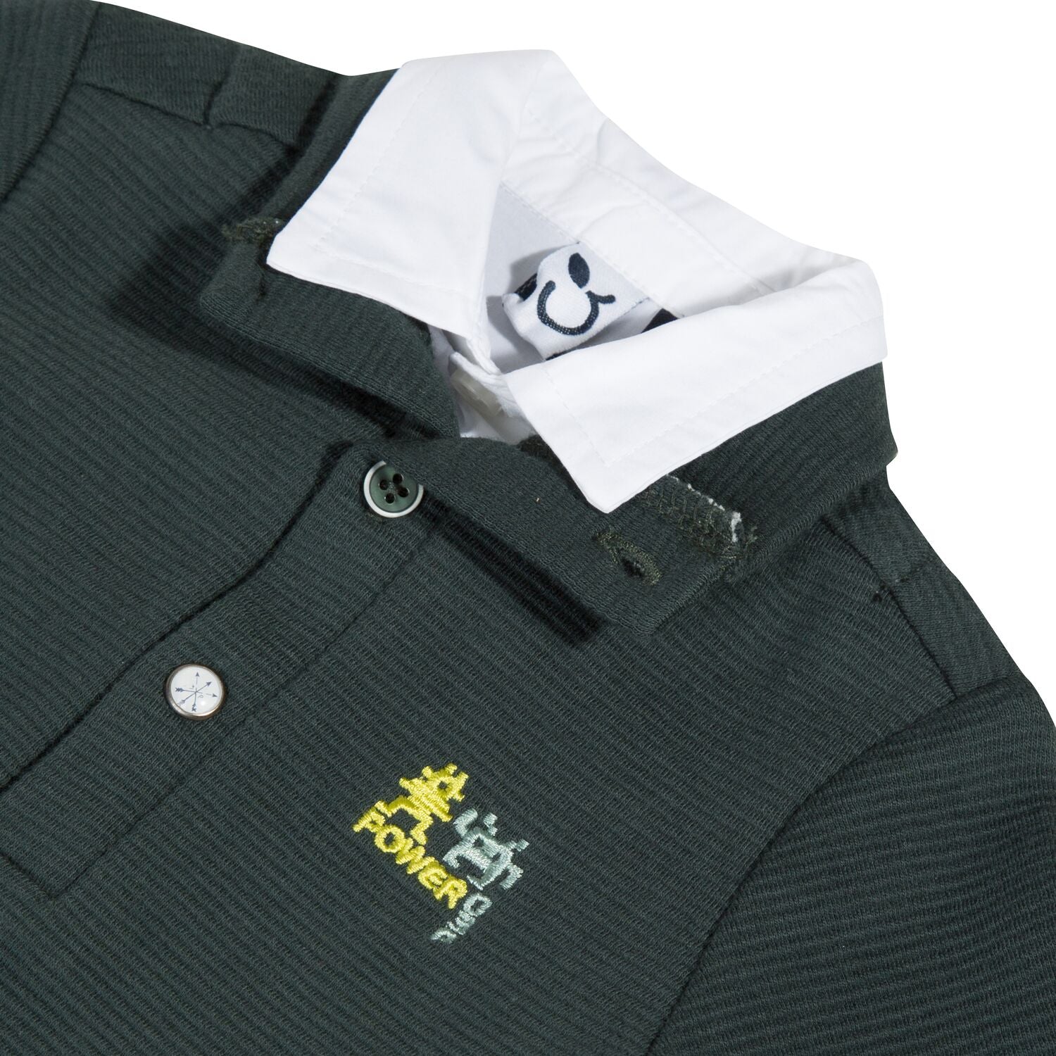 Boys Layered Shirt Dress Sweater