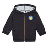 Boys Tiger Patch Zip Up Hoodie