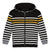 Boys Reversible Striped Hoodie