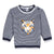 Boys Mosaic Tiger Face Sweater