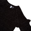 Girls Black Pullover Sweater