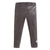 Girls Grey Velour Leggings