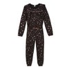 Girls Bronze Leaves Jumpsuit