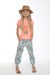 Girls Tropical Print Trousers