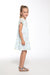 Girls White Plumetis Voile Dress