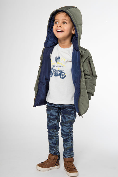 Baby & Toddler Boys Blue Camouflage Jean