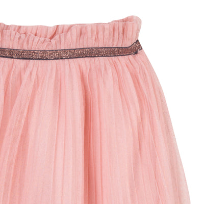Girls Pink Petticoat Skirt With Tule