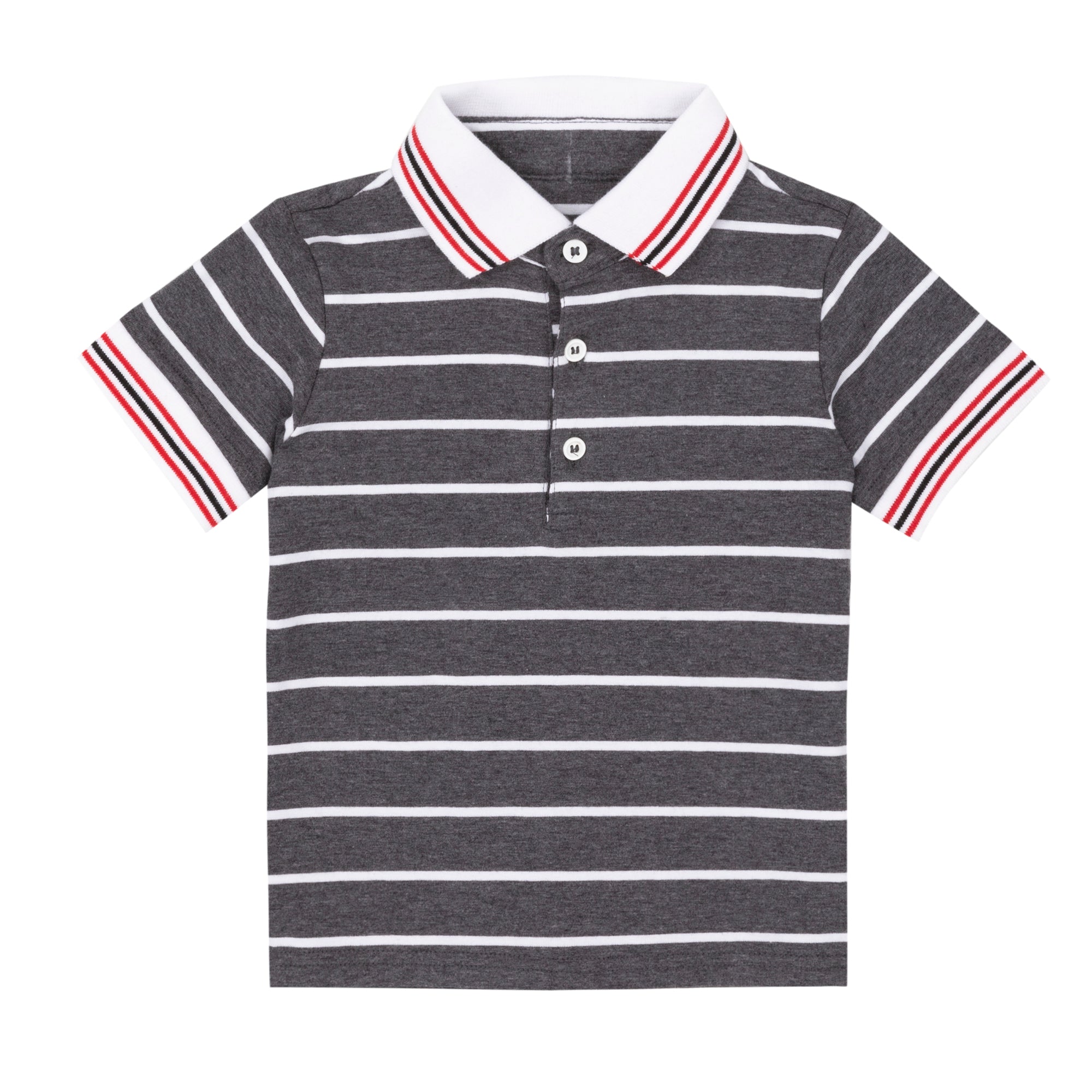 Deux Par Deux Polo T-Shirt - White Deux Par Deux Polo T-Shirt - White