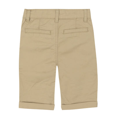 Boys Canvas Bermuda Shorts