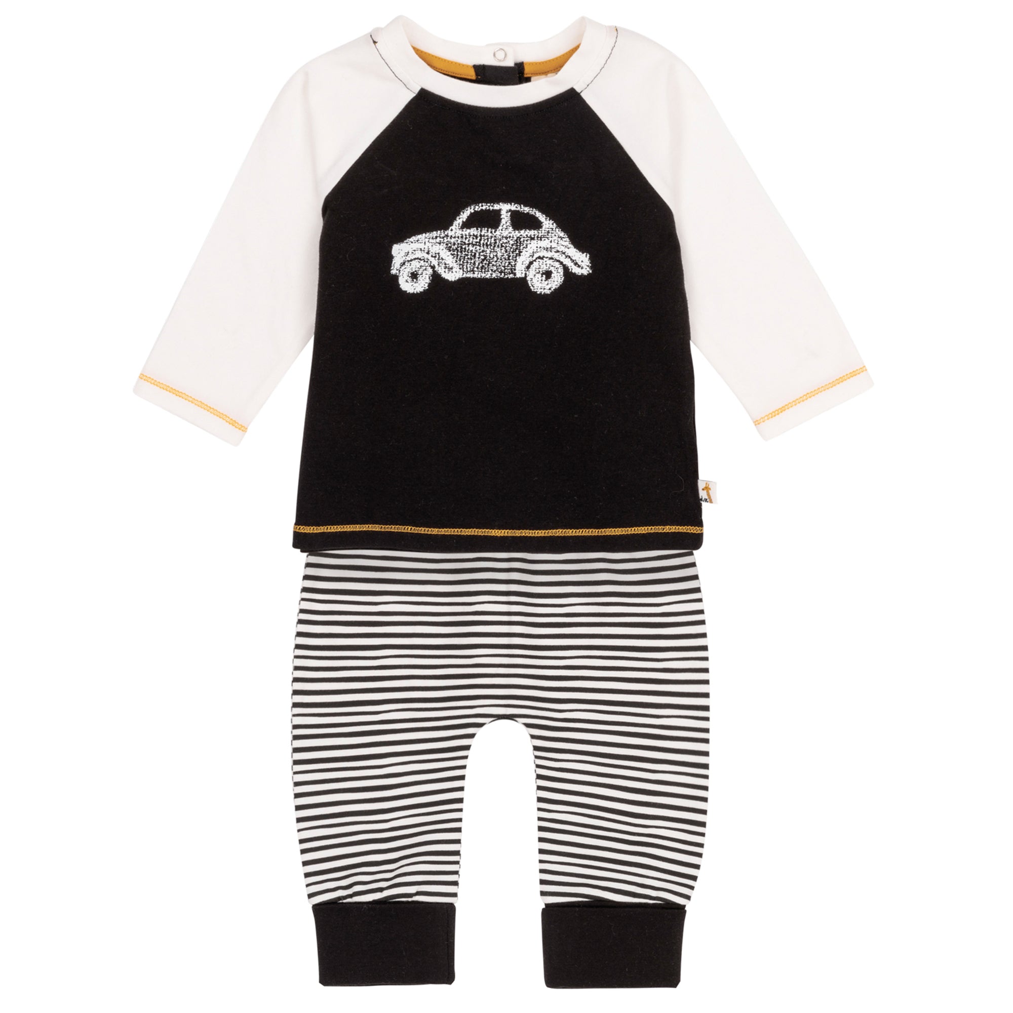 Baby Organic Cotton Top and Pant Set