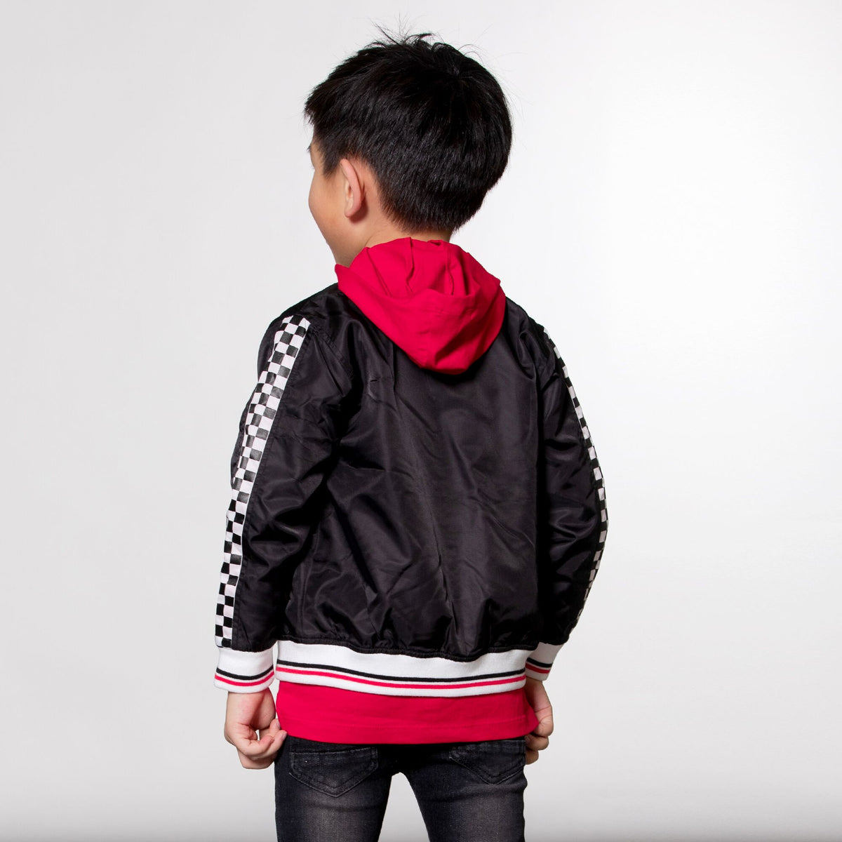 Racing Bomber Jacket Deux Par Deux House of Sofella