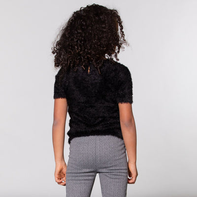 Jumper with fluffy sales sleeves