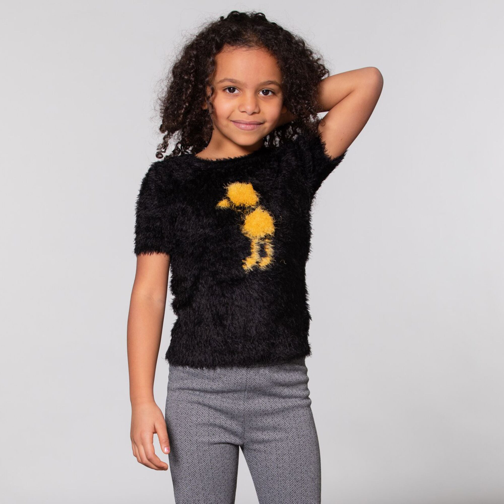 Girls fluffy shop sweater