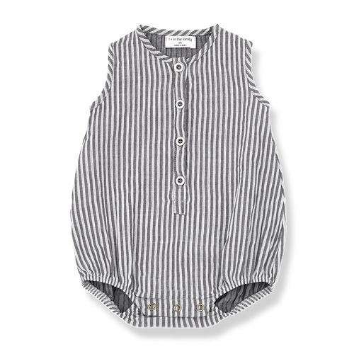 Baby Unisex Striped Romper