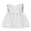 Baby Girls Striped Cotton Dress