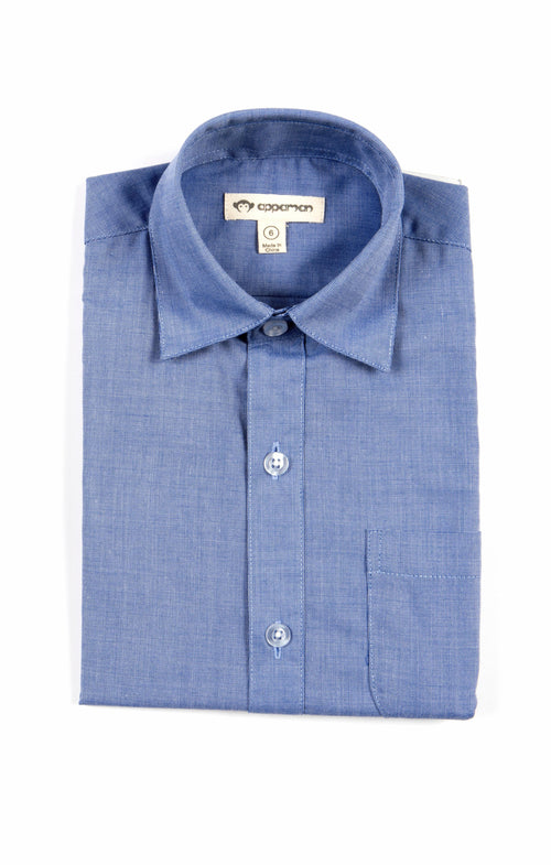 Boys Standard Shirt Blue