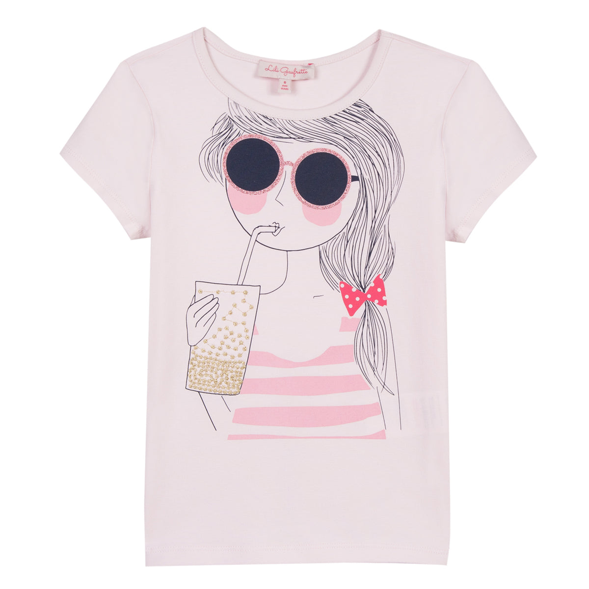 Girls Lemonade Printed T-Shirt