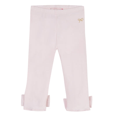 Baby & Toddler Girls Pink Leggings With Bows